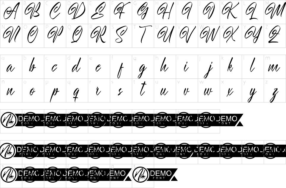 character map