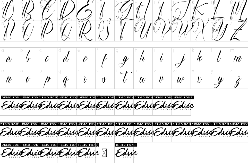 character map