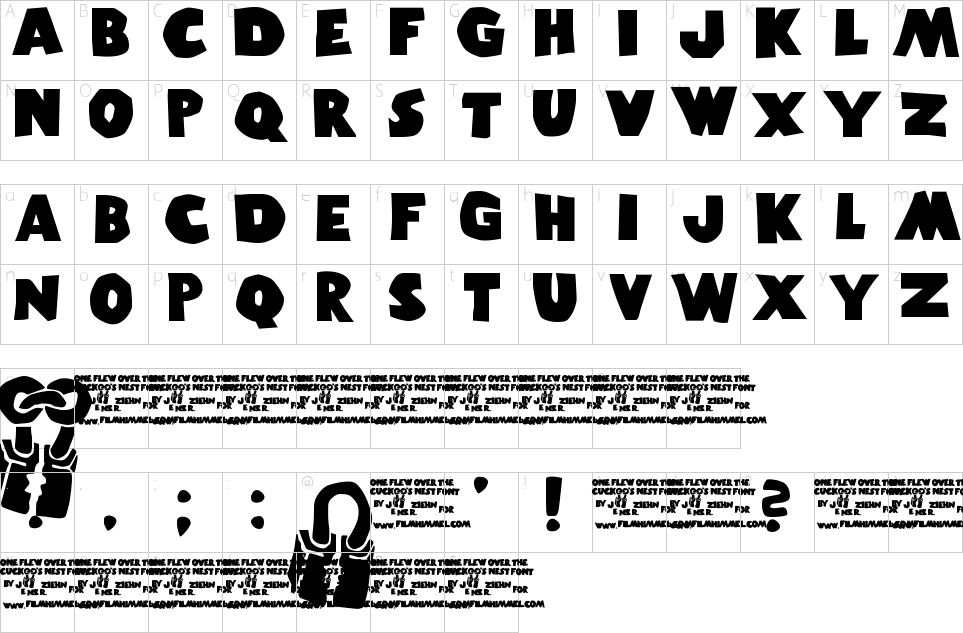 character map