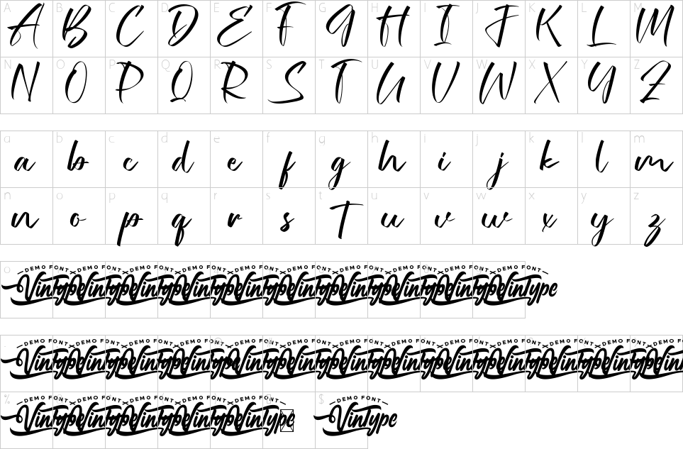 character map