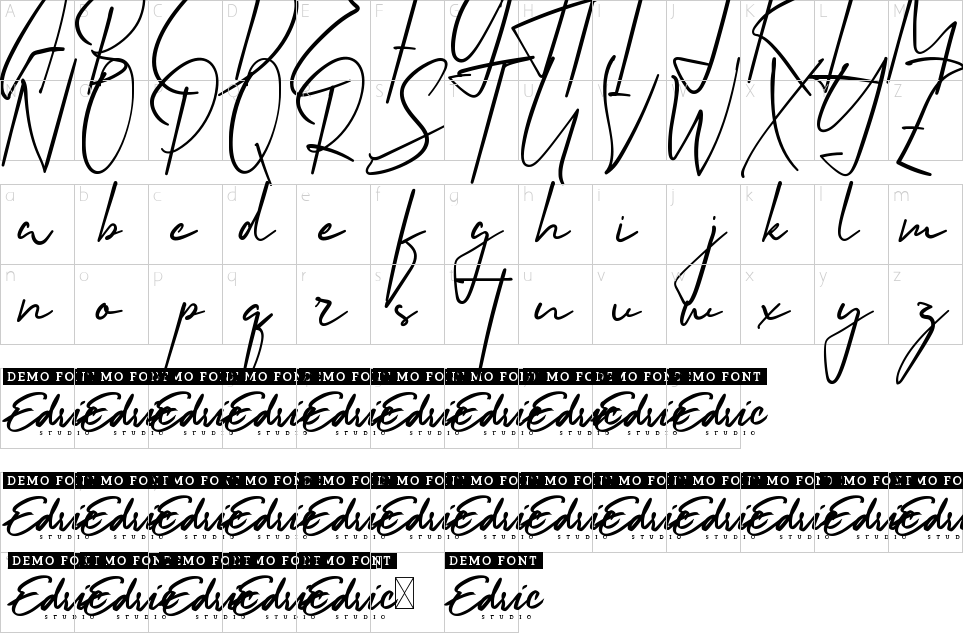 character map