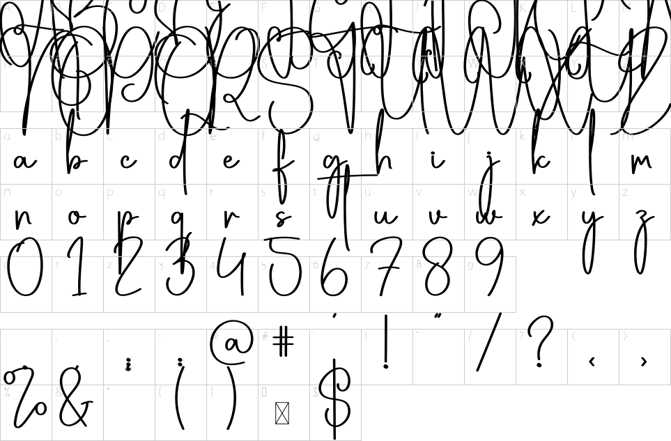 character map