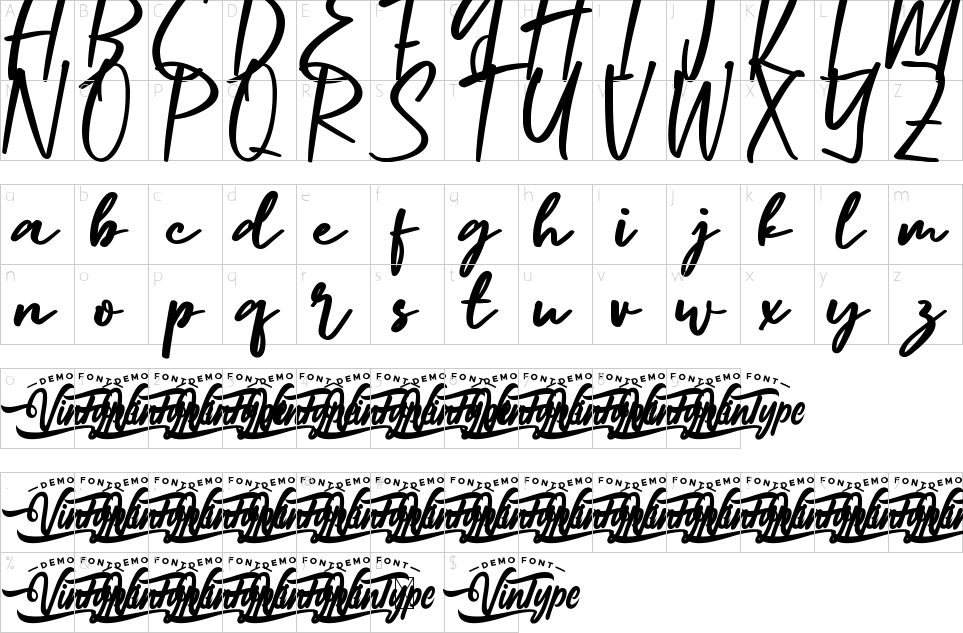 character map