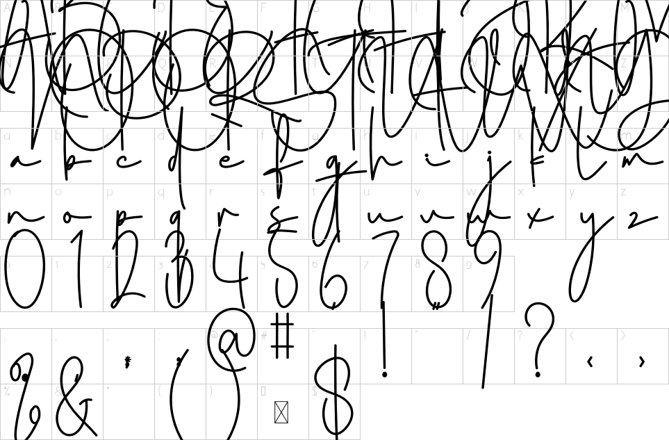 character map