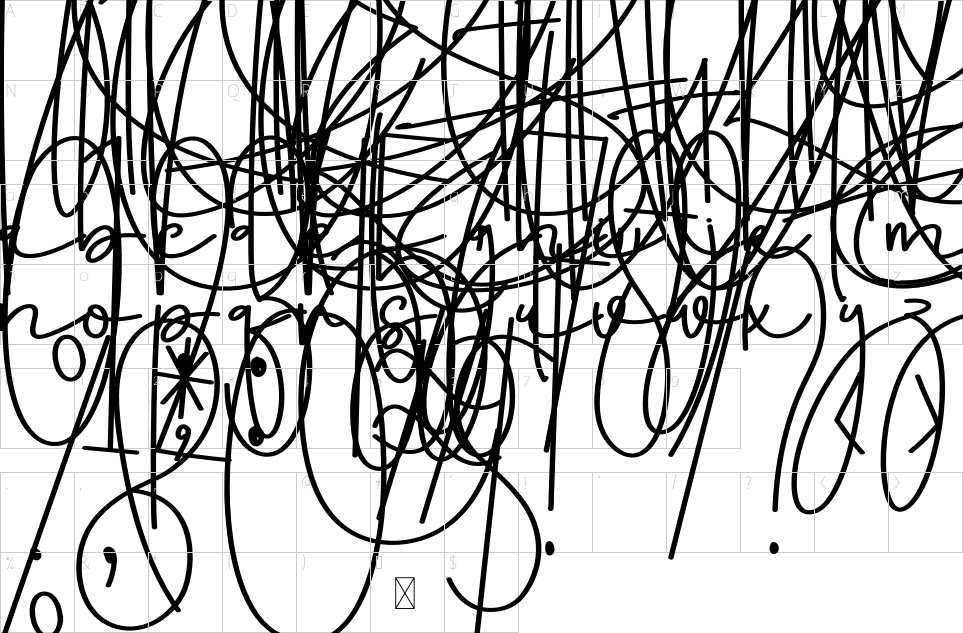 character map