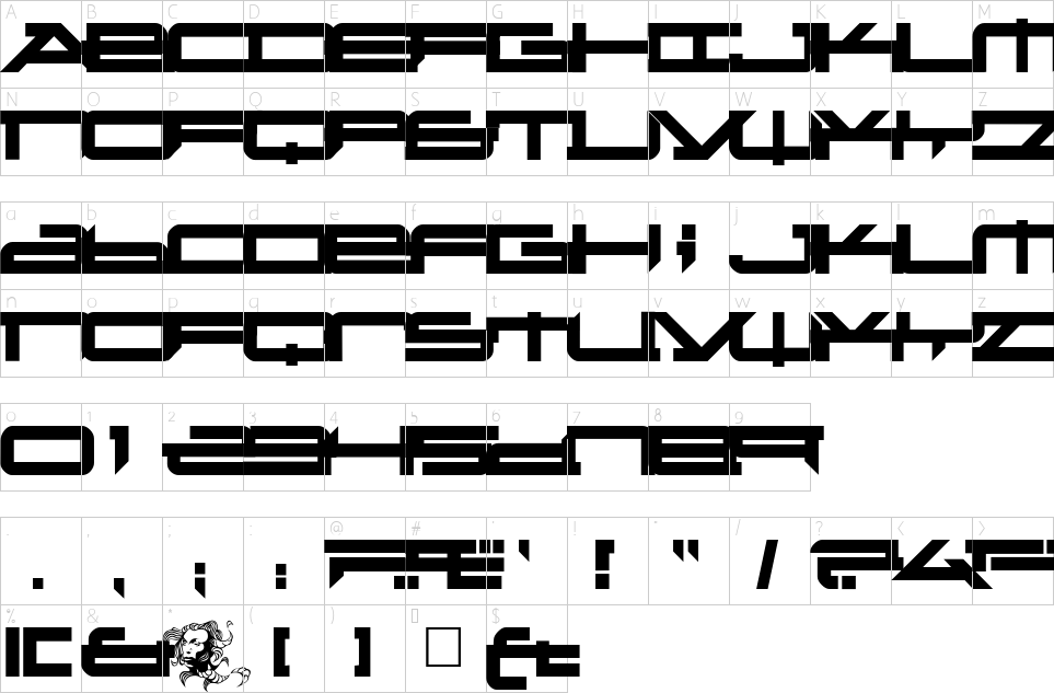 character map