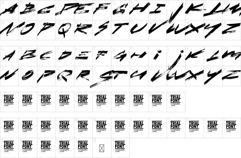character map