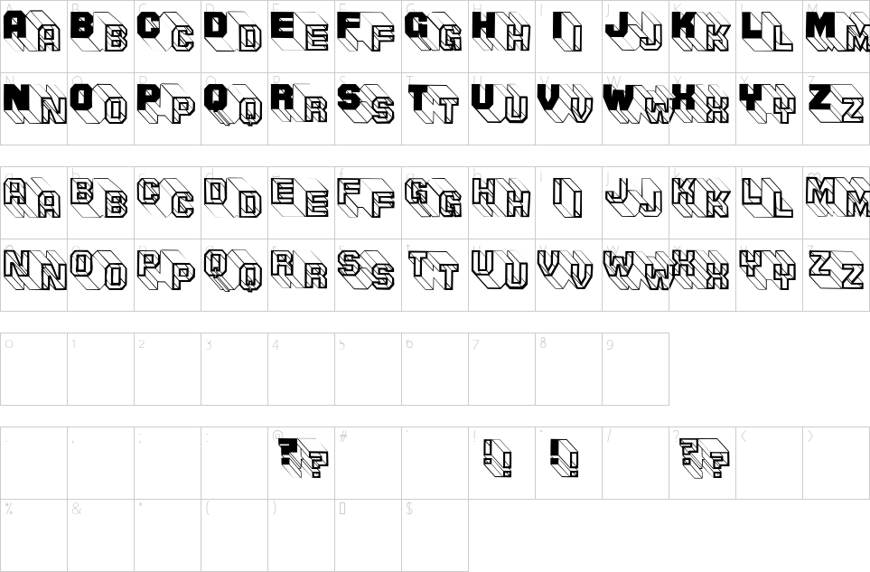 character map