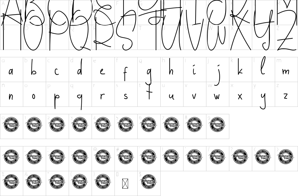 character map