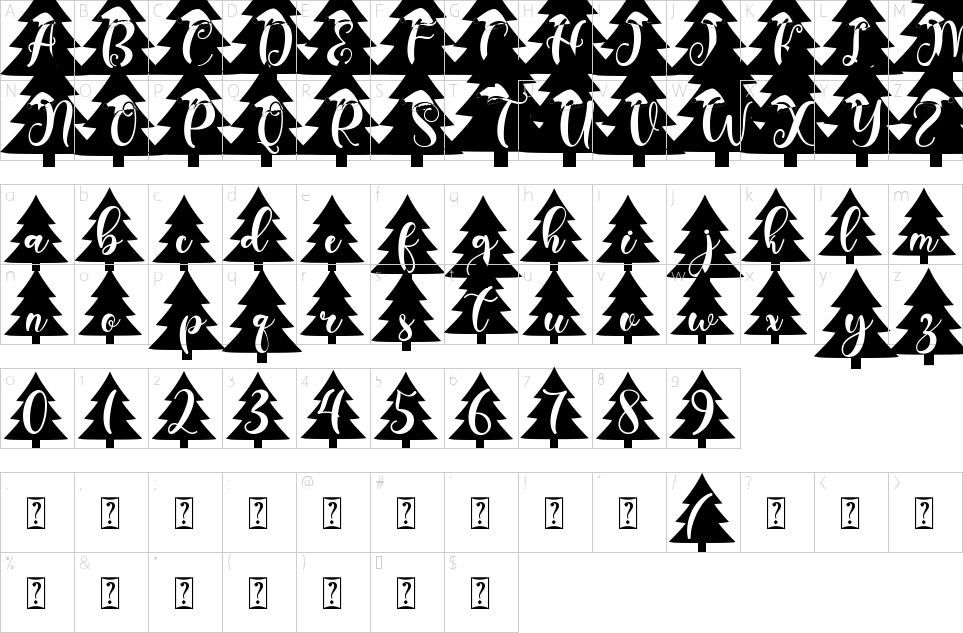 character map