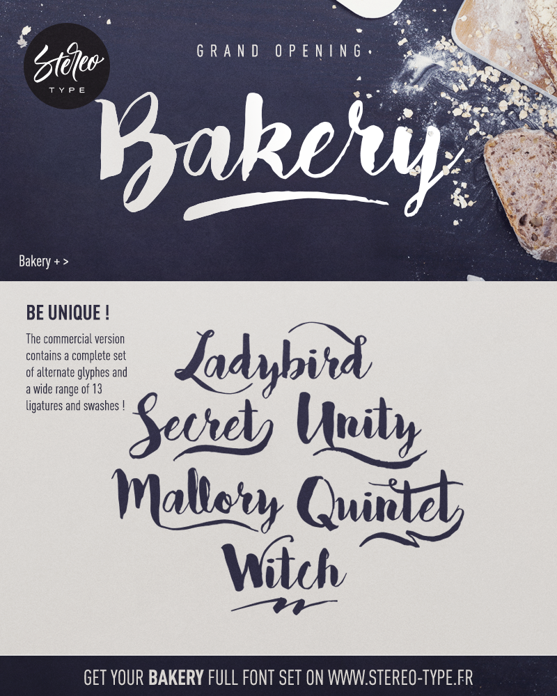Bakery Font 1001 Free Fonts