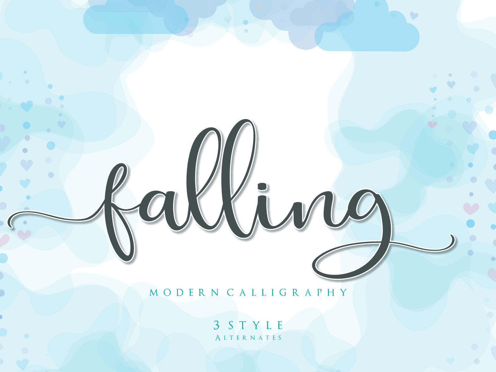 Falling Font 1001 Free Fonts