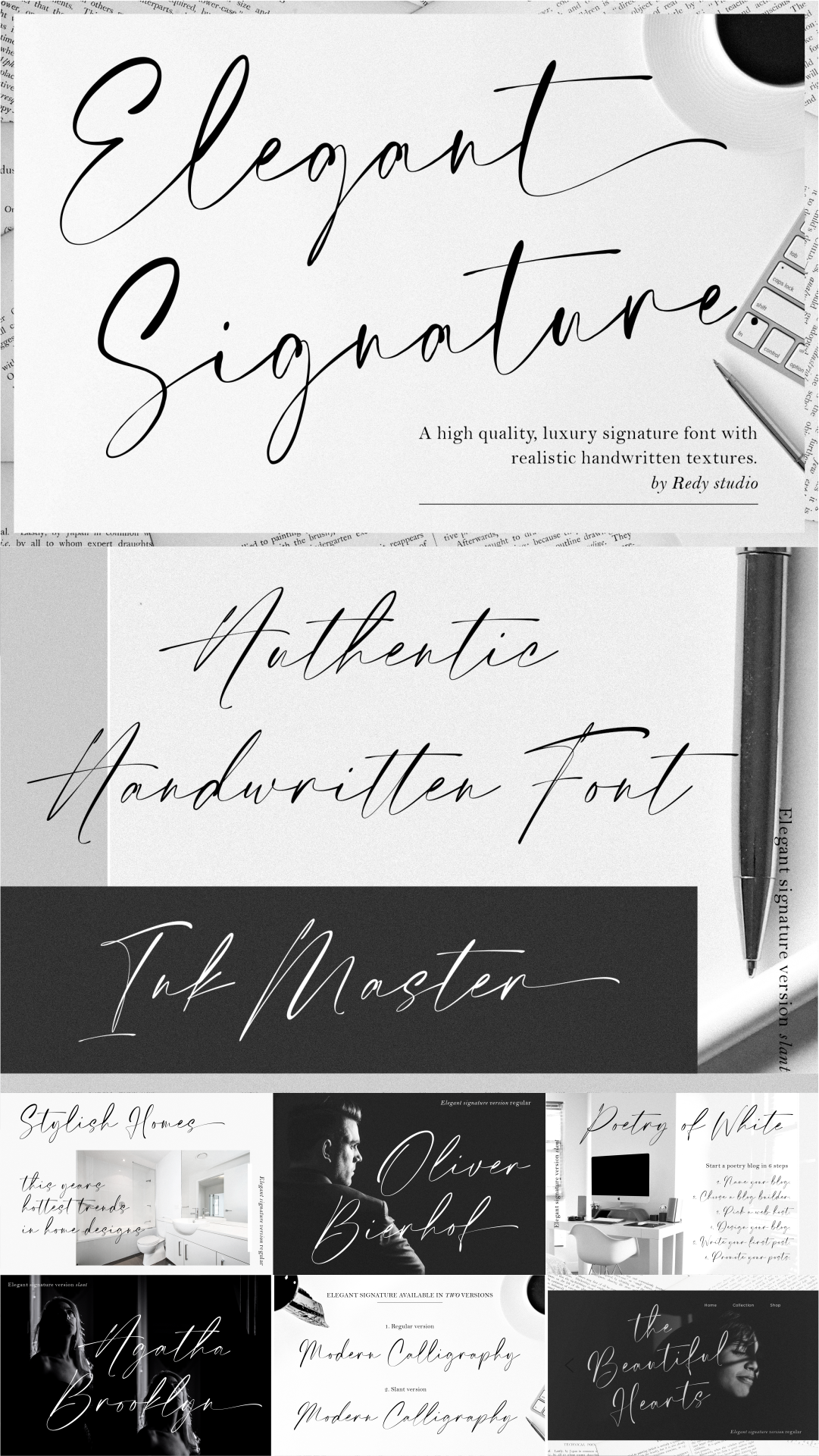Elegant Signature Font - 1001 Free Fonts